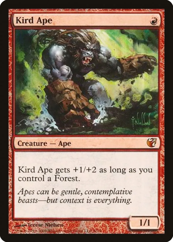 2009 From the Vault: Exiled Kird Ape mythic #6 unlisted card image