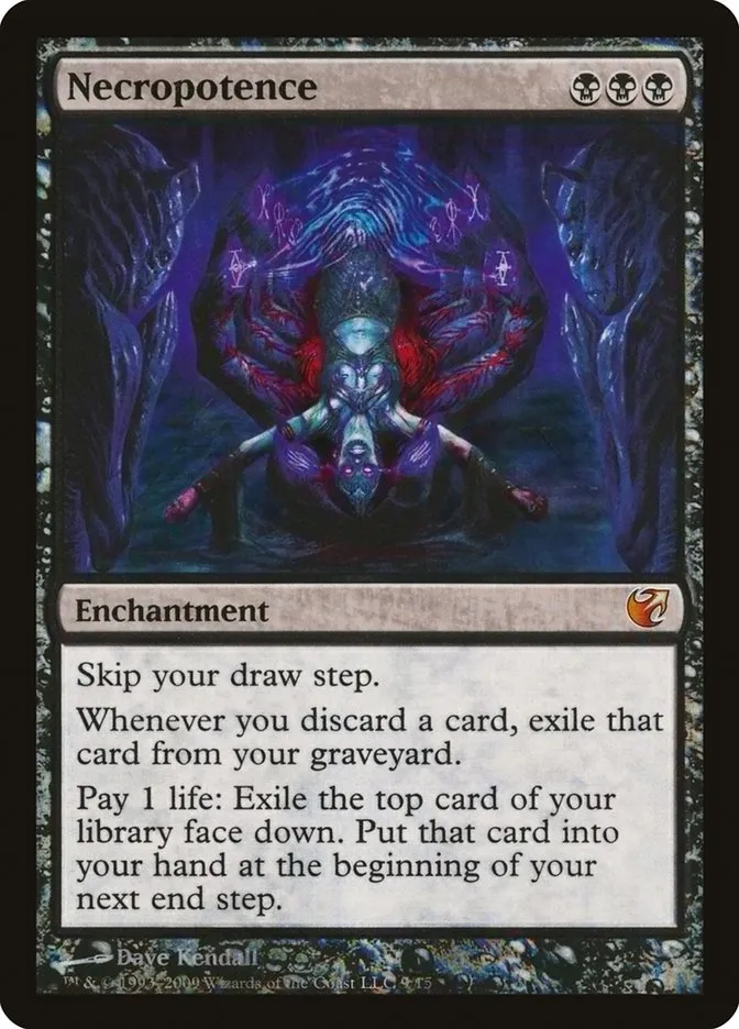 2009 From the Vault: Exiled Necropotence mythic #9 unlisted card image