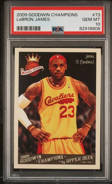 2009 Goodwin Champions LeBron James #73 card image