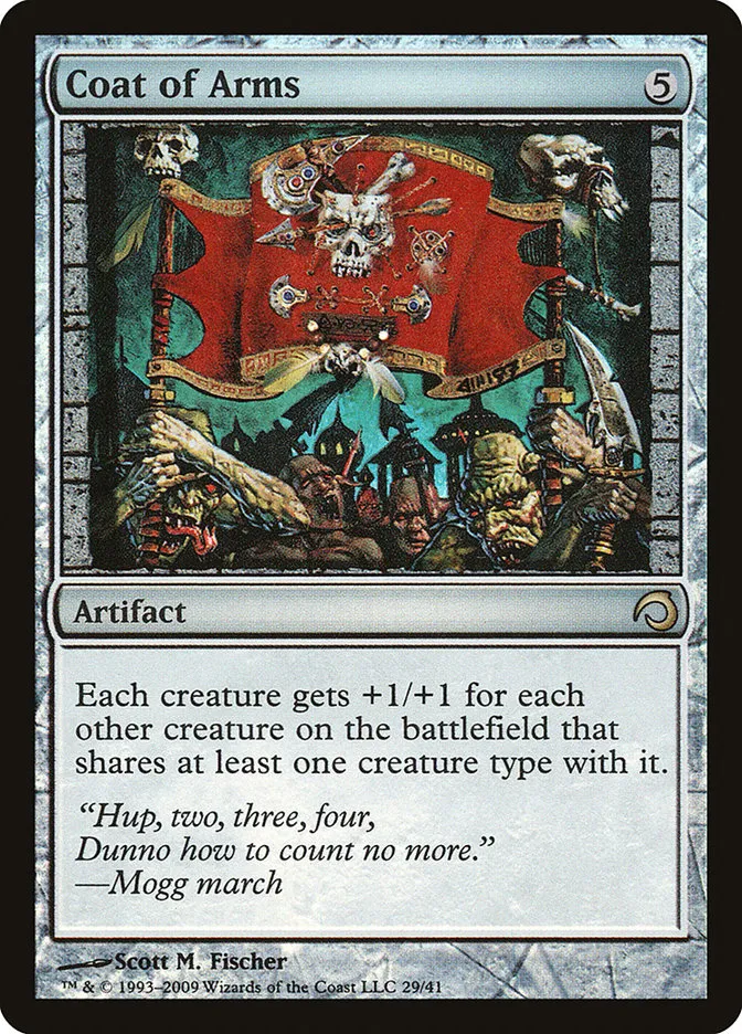 2009 Premium Deck Series: Slivers Coat of Arms rare #29 rare card image