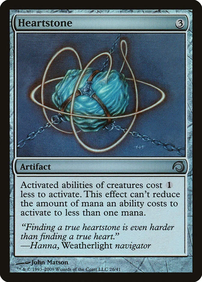 2009 Premium Deck Series: Slivers Heartstone uncommon #26 uncommon card image