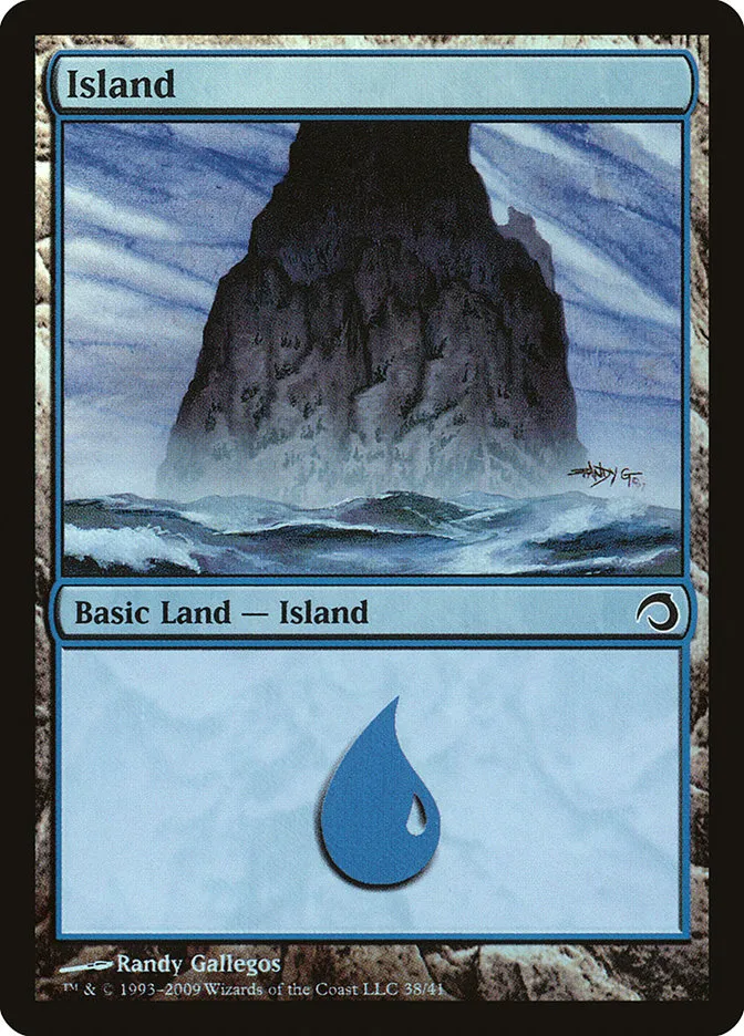 2009 Premium Deck Series: Slivers Island common #38 common card image