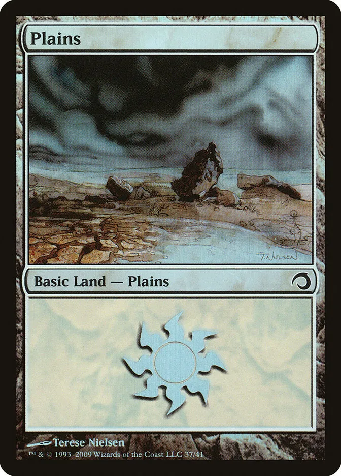 2009 Premium Deck Series: Slivers Plains common #37 common card image