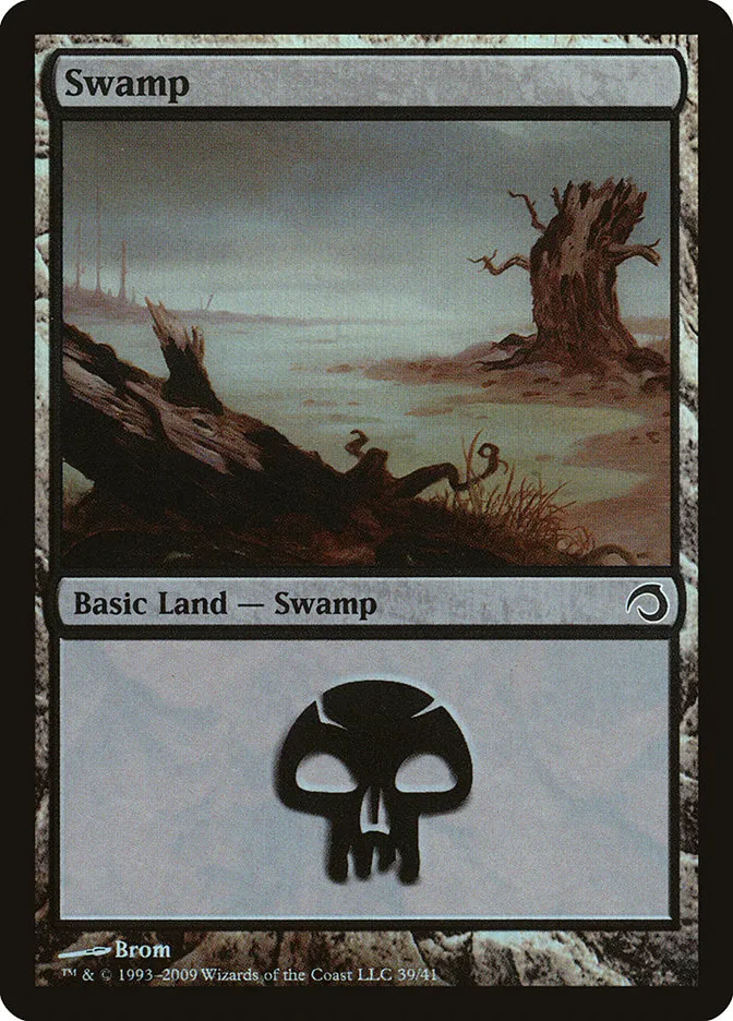 2009 Premium Deck Series: Slivers Swamp common #39 common card image