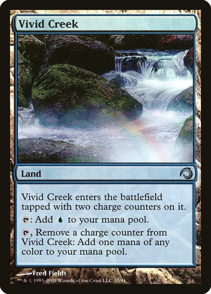 2009 Premium Deck Series: Slivers Vivid Creek uncommon #35 uncommon card image