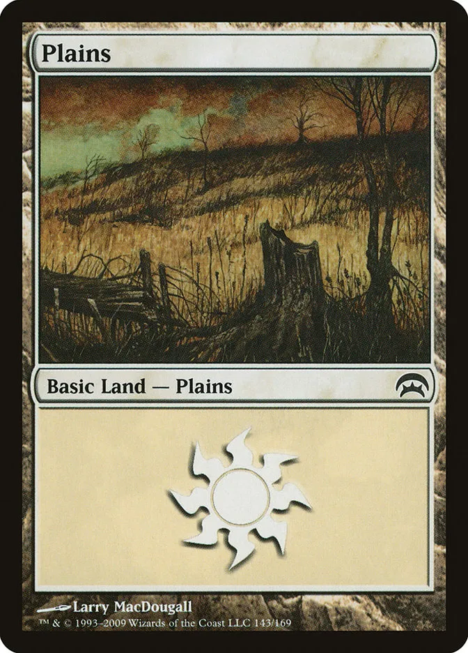 2009 Planechase Plains common #143 common card image
