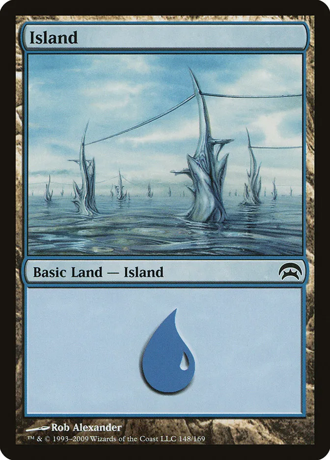 2009 Planechase Island common #148 common card image