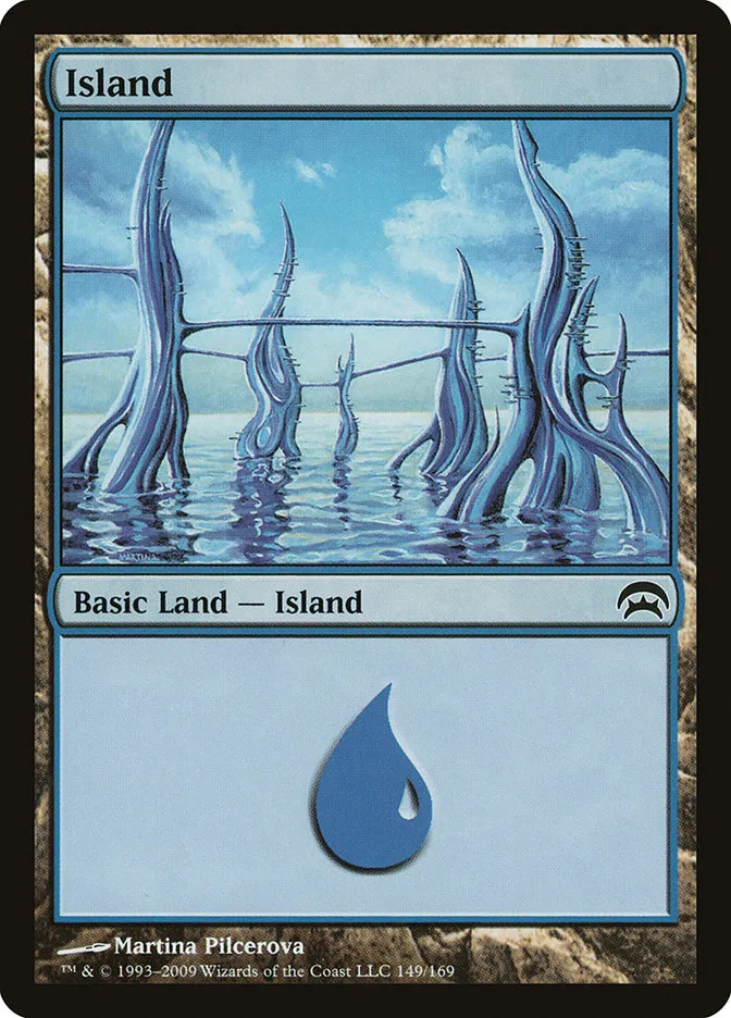 2009 Planechase Island common #149 common card image