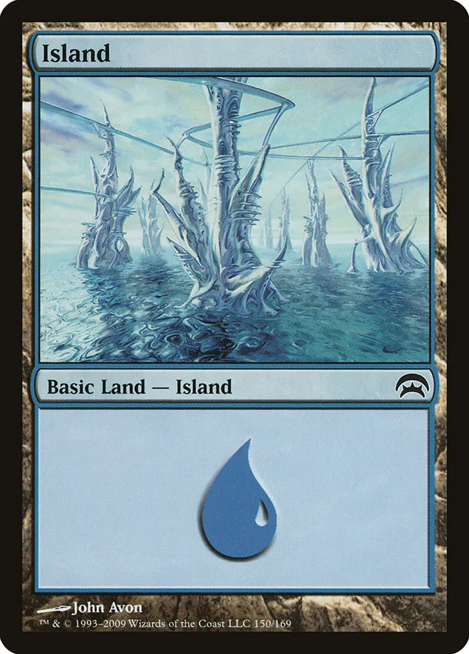 2009 Planechase Island common #150 common card image