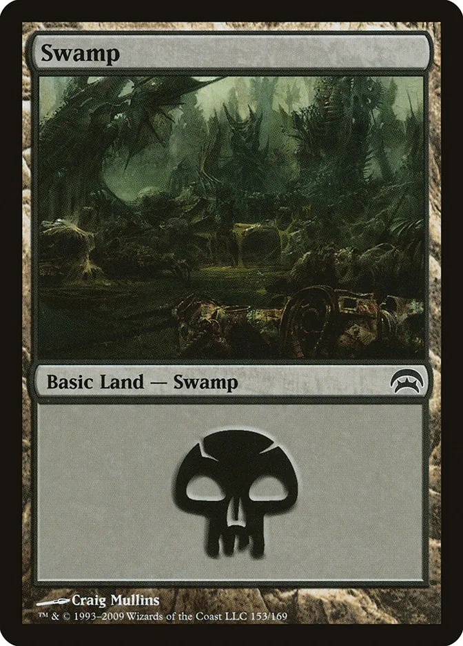 2009 Planechase Swamp common #153 common card image
