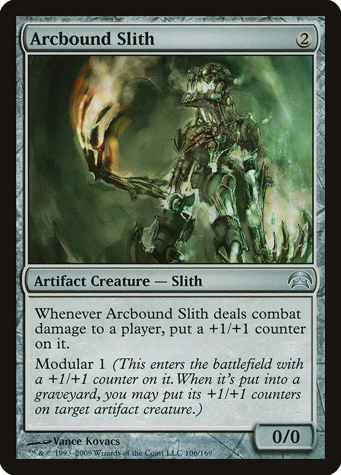 2009 Planechase Arcbound Slith uncommon #106 uncommon card image