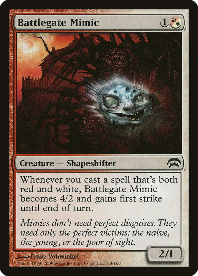 2009 Planechase Battlegate Mimic common #98 common card image