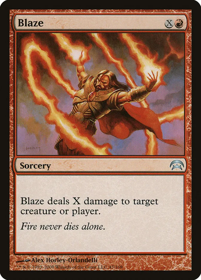 2009 Planechase Blaze uncommon #47 uncommon card image