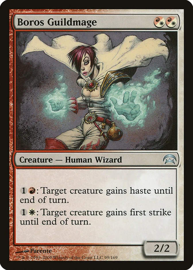 2009 Planechase Boros Guildmage uncommon #99 uncommon card image