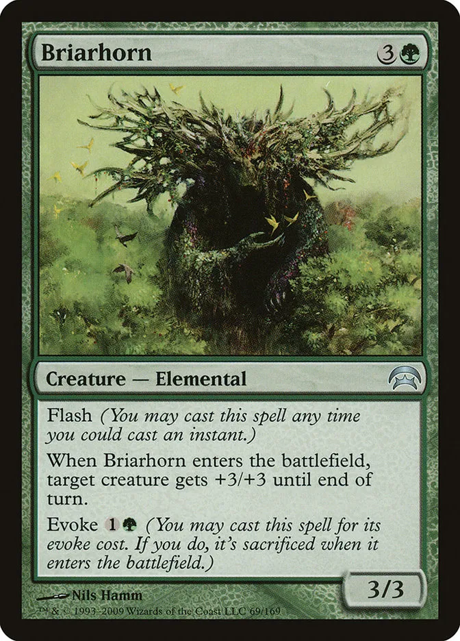 2009 Planechase Briarhorn #69 uncommon card image