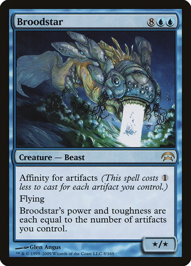2009 Planechase Broodstar rare #8 rare card image