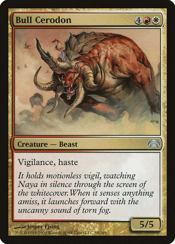 2009 Planechase Bull Cerodon uncommon #84 uncommon card image