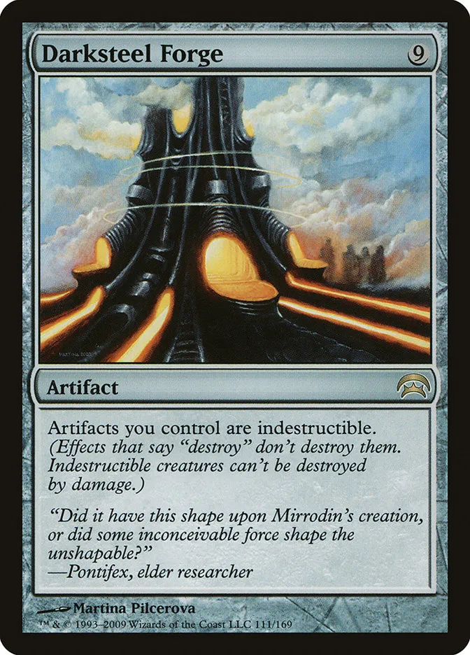 2009 Planechase Darksteel Forge #111 rare card image