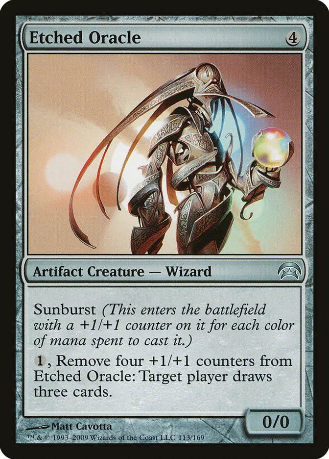2009 Planechase Etched Oracle uncommon #113 uncommon card image