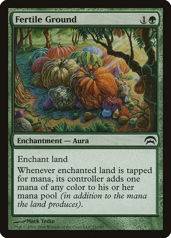 2009 Planechase Fertile Ground common #71 common card image