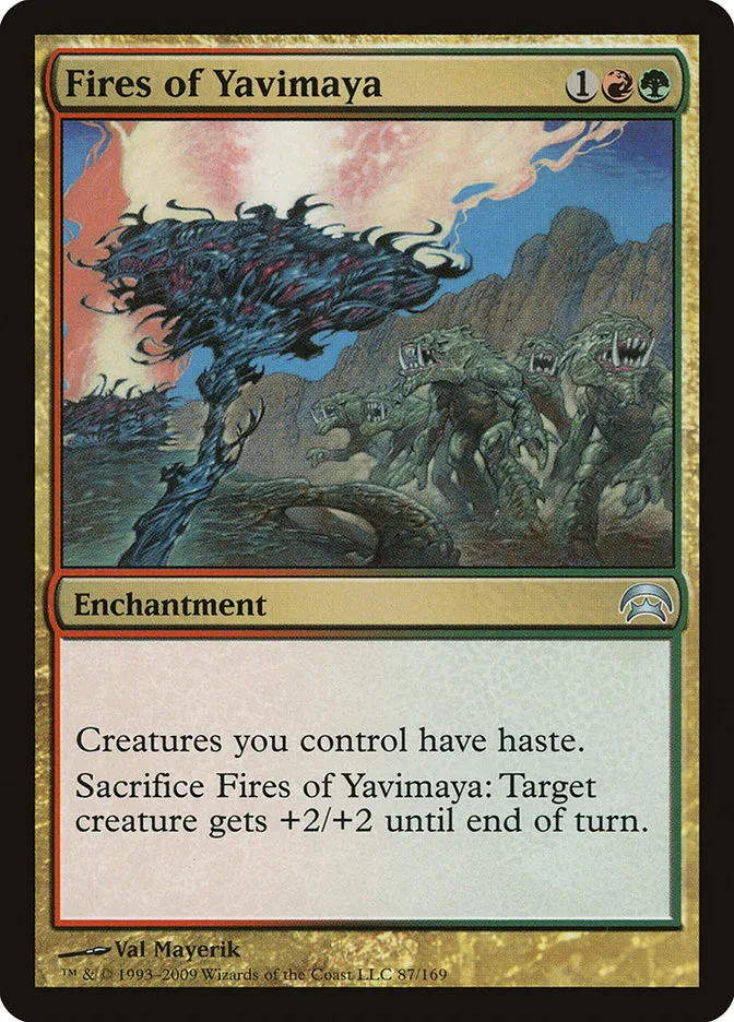 2009 Planechase Fires of Yavimaya #87 uncommon card image