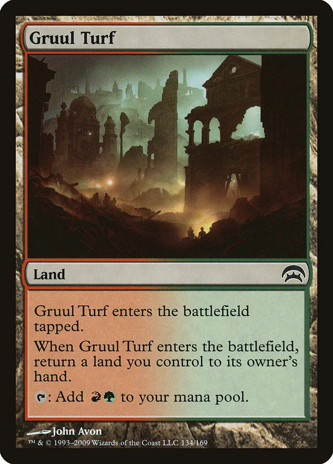 2009 Planechase Gruul Turf common #134 common card image