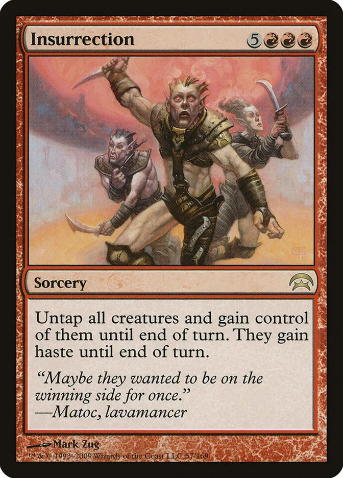 2009 Planechase Insurrection rare #57 rare card image