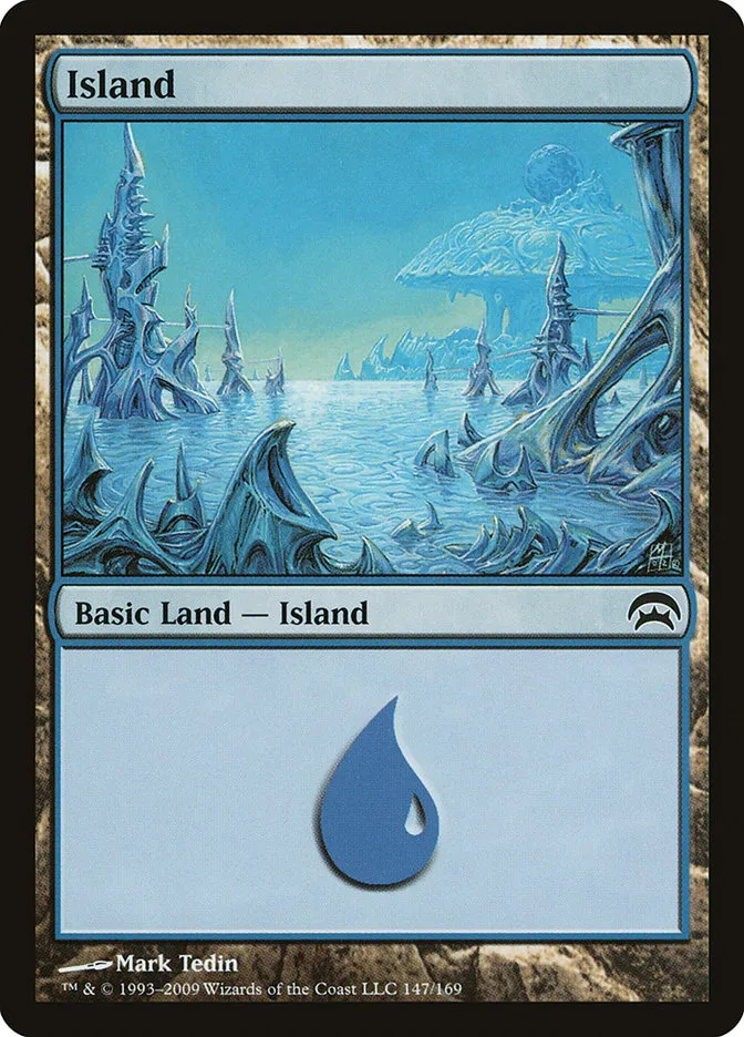 2009 Planechase Island common #147 common card image