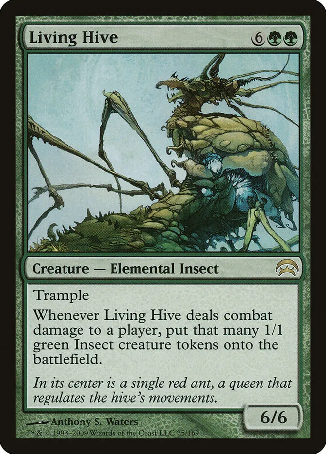 2009 Planechase Living Hive #75 rare card image