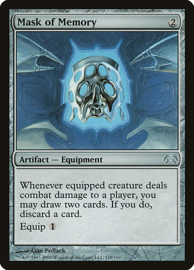 2009 Planechase Mask of Memory #119 uncommon card image
