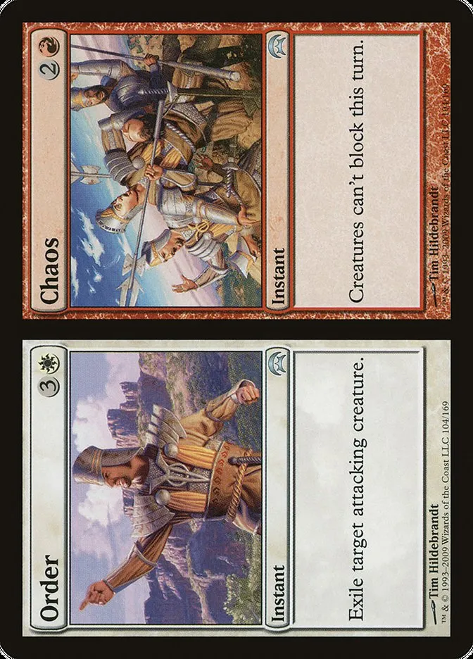 2009 Planechase Order // Chaos uncommon #104 uncommon card image