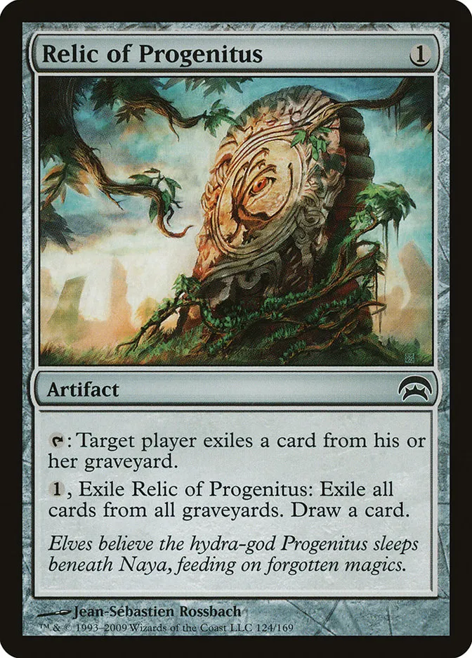 2009 Planechase Relic of Progenitus #124 common card image