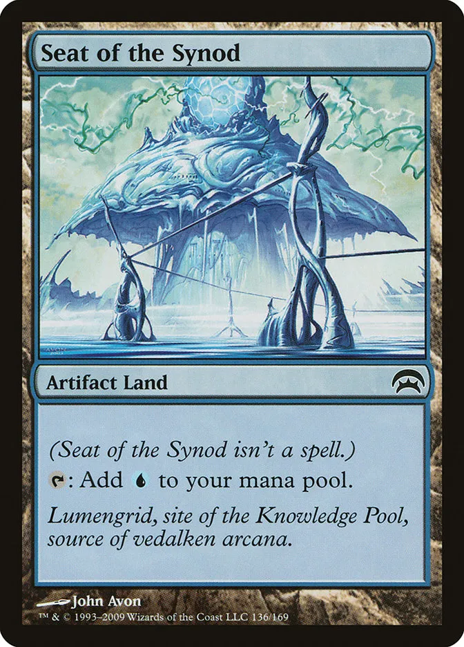 2009 Planechase Seat of the Synod #136 common card image