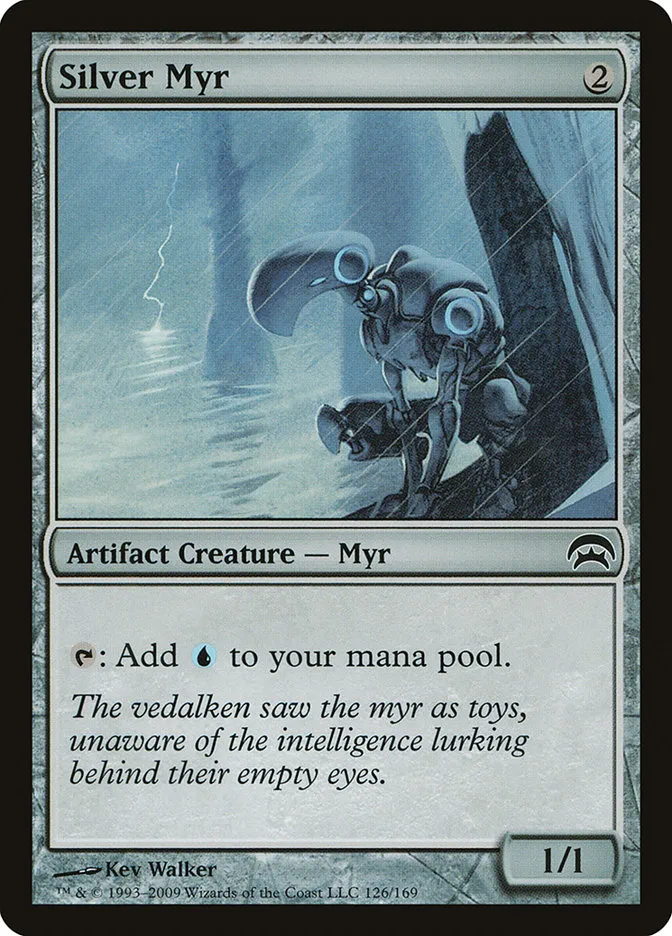 2009 Planechase Silver Myr common #126 common card image