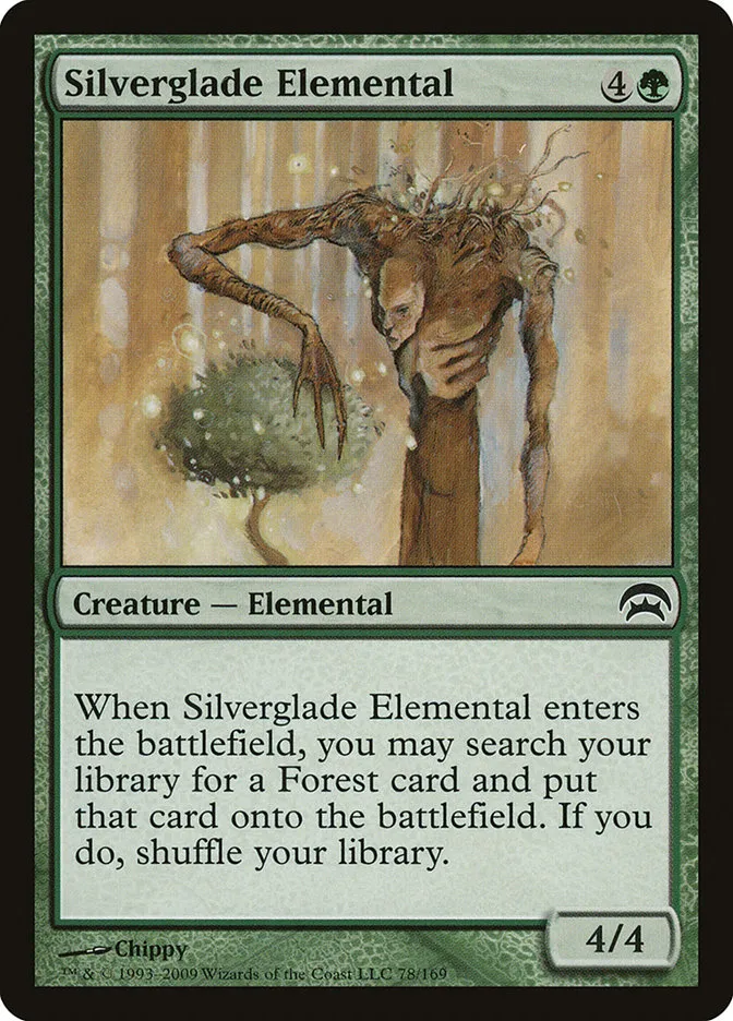 2009 Planechase Silverglade Elemental common #78 common card image