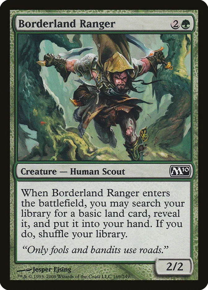 2009 Magic 2010 Borderland Ranger common #169 common card image