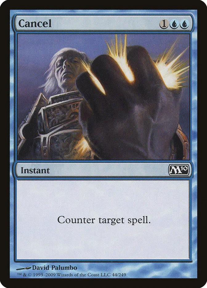 2009 Magic 2010 Cancel common #44 common card image