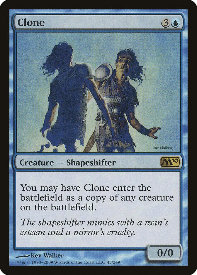 2009 Magic 2010 Clone rare #45 rare card image