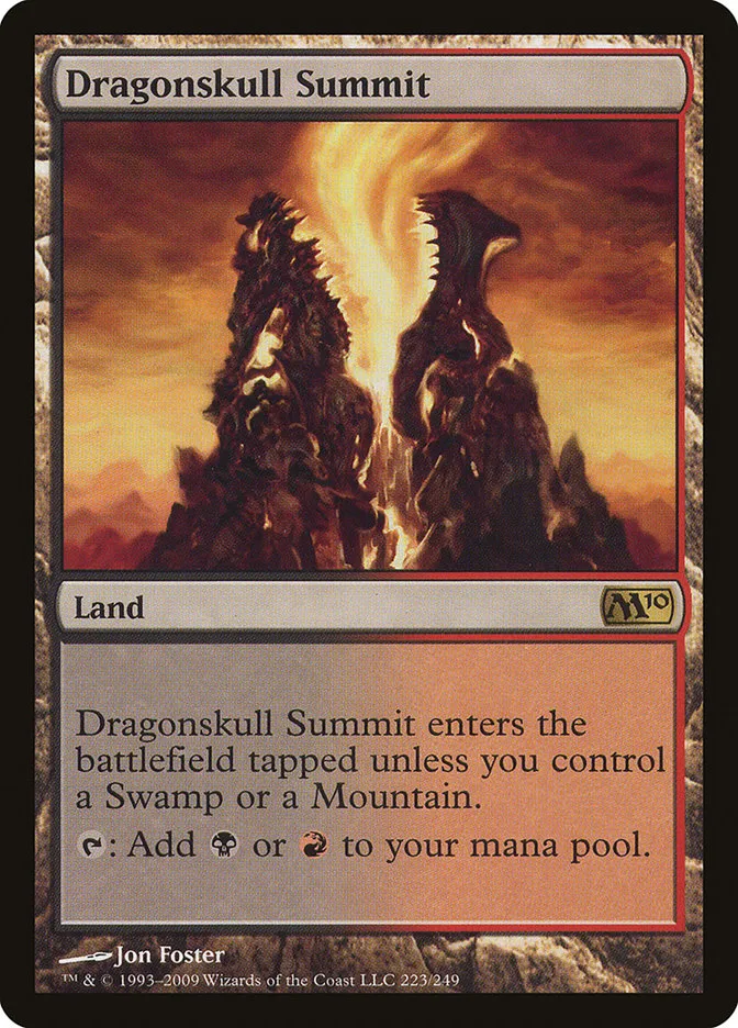 2009 Magic 2010 Dragonskull Summit rare #223 rare card image