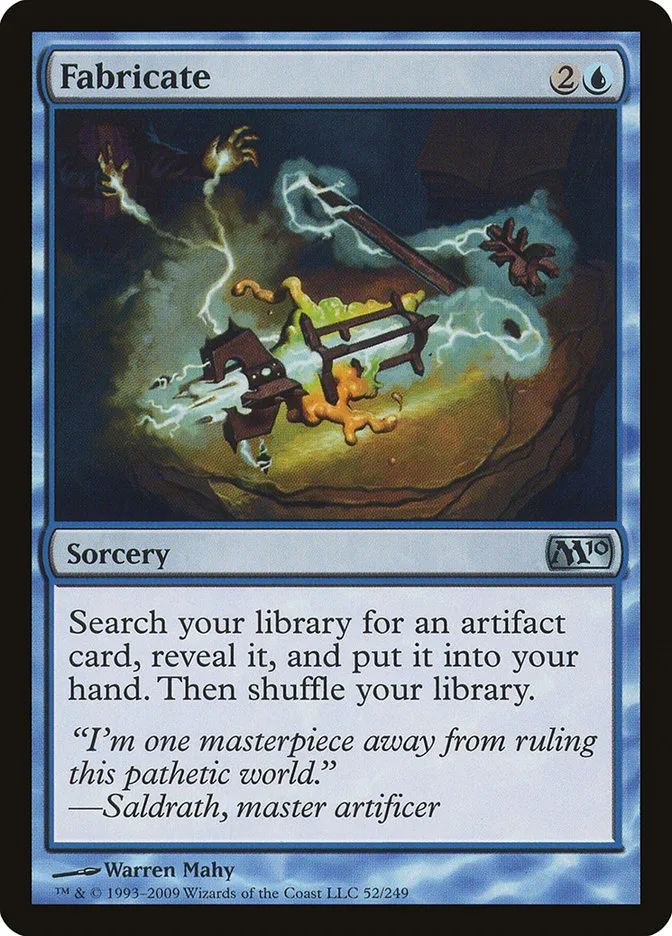 2009 Magic 2010 Fabricate uncommon #52 uncommon card image