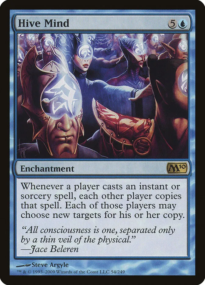 2009 Magic 2010 Hive Mind rare #54 rare card image