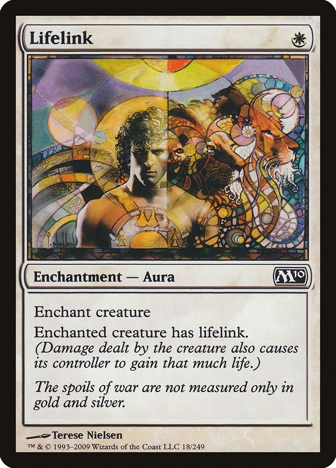 2009 Magic 2010 Lifelink common #18 common card image