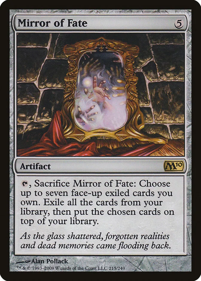 2009 Magic 2010 Mirror of Fate #215 rare card image