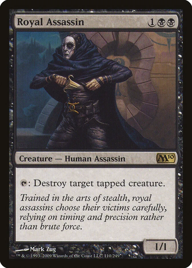 2009 Magic 2010 Royal Assassin #110 rare card image