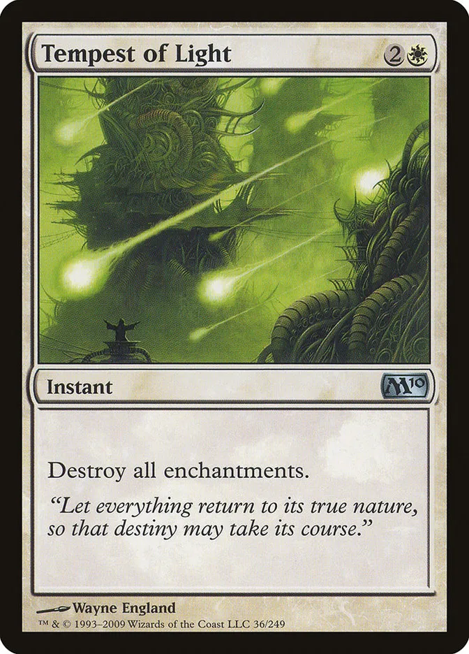 2009 Magic 2010 Tempest of Light #36 uncommon card image