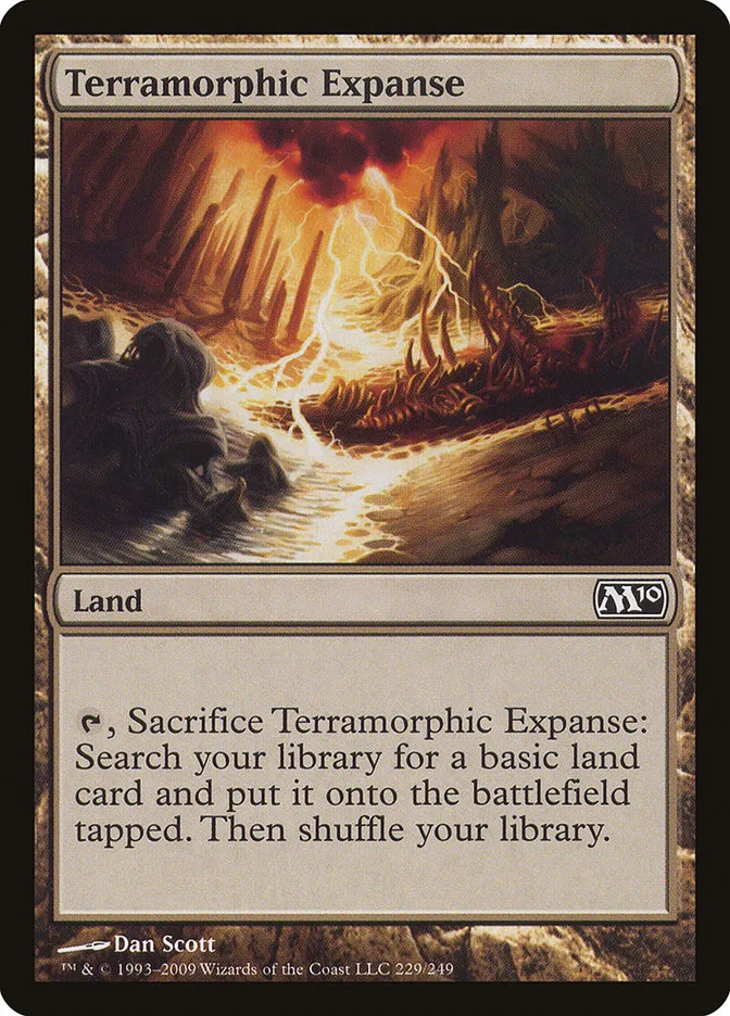 2009 Magic 2010 Terramorphic Expanse common #229 common card image