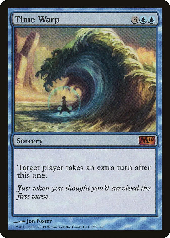 2009 Magic 2010 Time Warp mythic #75 mythic card image