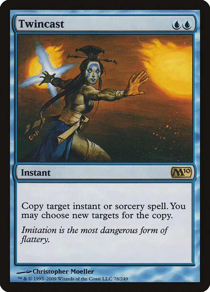 2009 Magic 2010 Twincast #78 rare card image
