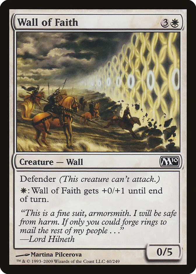 2009 Magic 2010 Wall of Faith #40 common card image