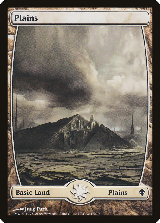 2009 Zendikar Plains common #231 common card image